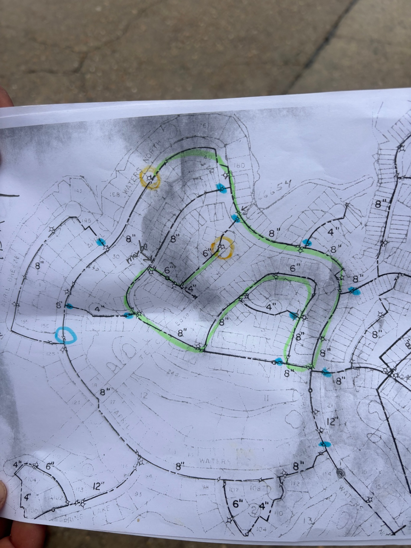 Run Planning Map